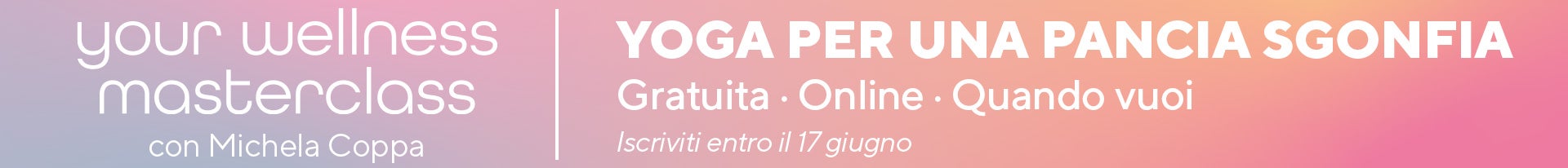 Your wellness masterclass