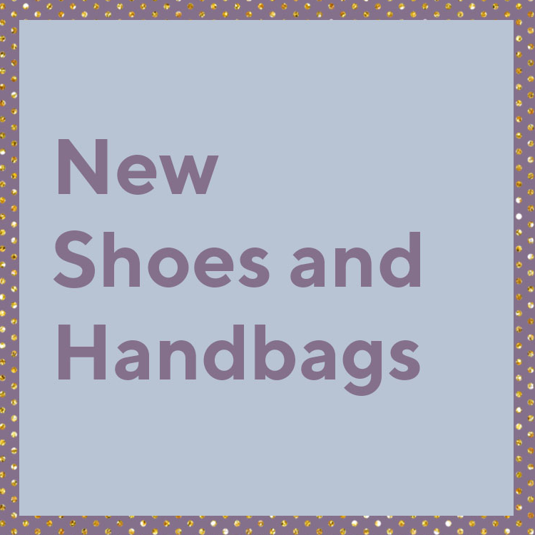 New Shoes and Handbags