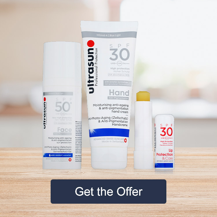 Ultrasun Anti-Pigmentation Face & Hand 3 Piece Collection