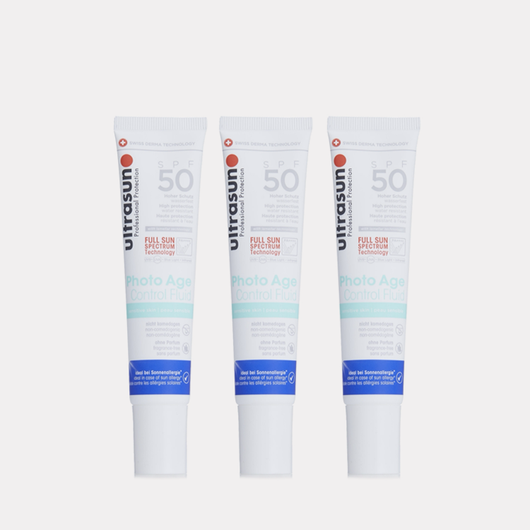 Ultrasun Sun Protection Photo Age Control Fluid 40ml Trio  