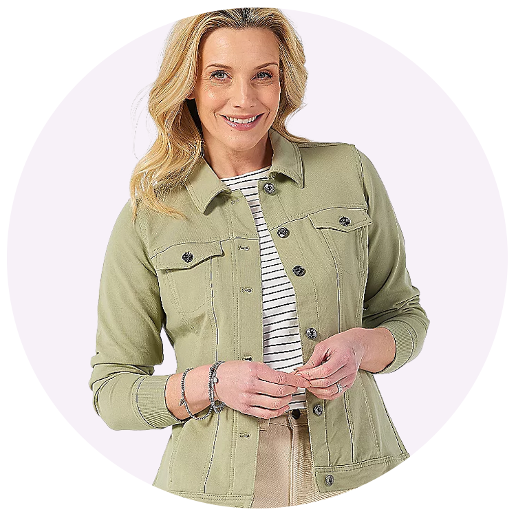 The Denim & Co. Jacket 