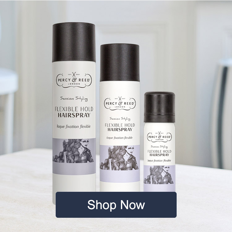 Percy & Reed Session Styling Hairspray Trio