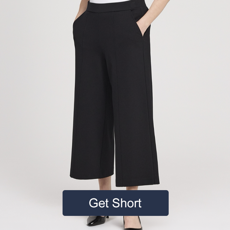 Finery London Taya Ponte Pull On Trouser Short