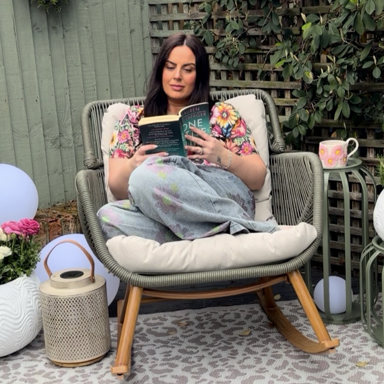 abode Rope Rocker Chair  
