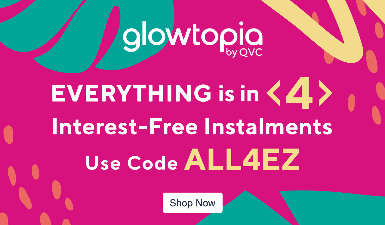 Everything is in 4 interest-free instalments with code ALL4EZ