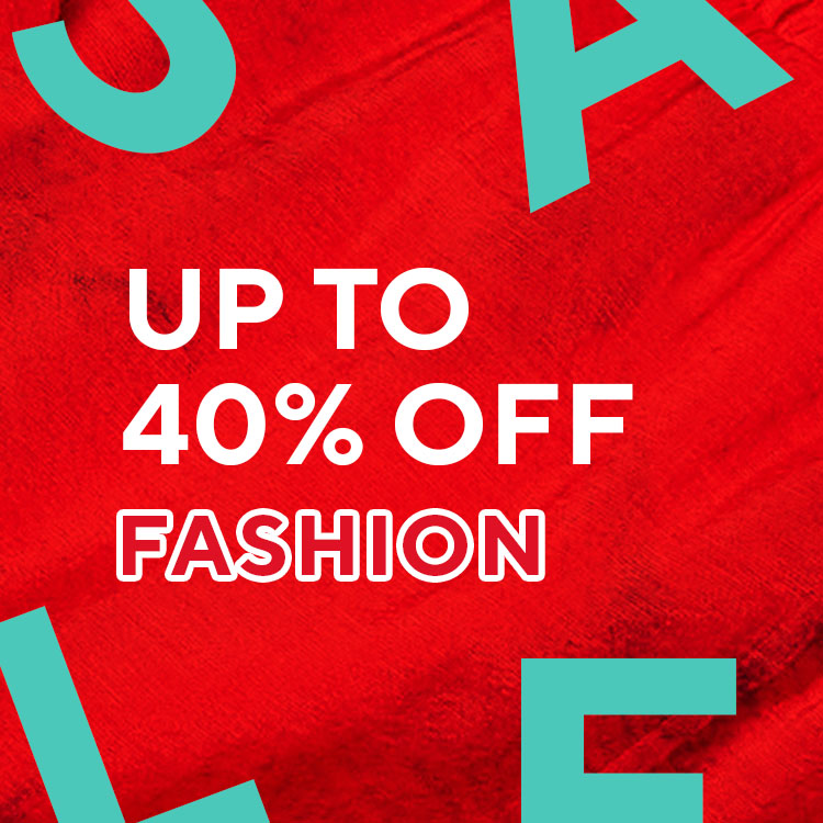 Up to 40% Off Fashion
