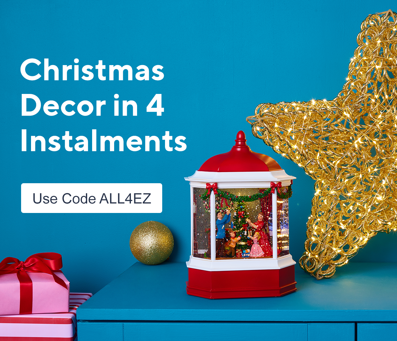 Christmas Decor in 4 Instalments