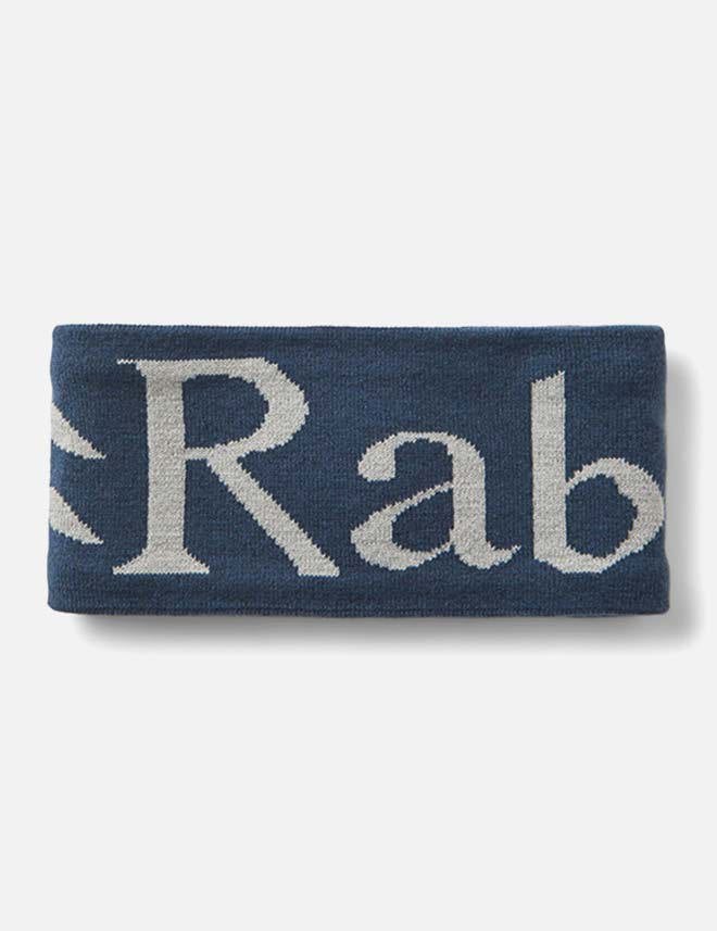 Rab logo knitted headband
