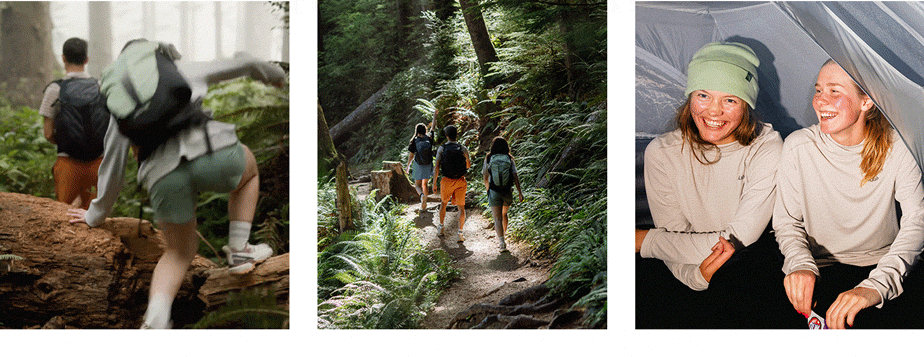 A selection of different images from several settings and in different weather conditions.