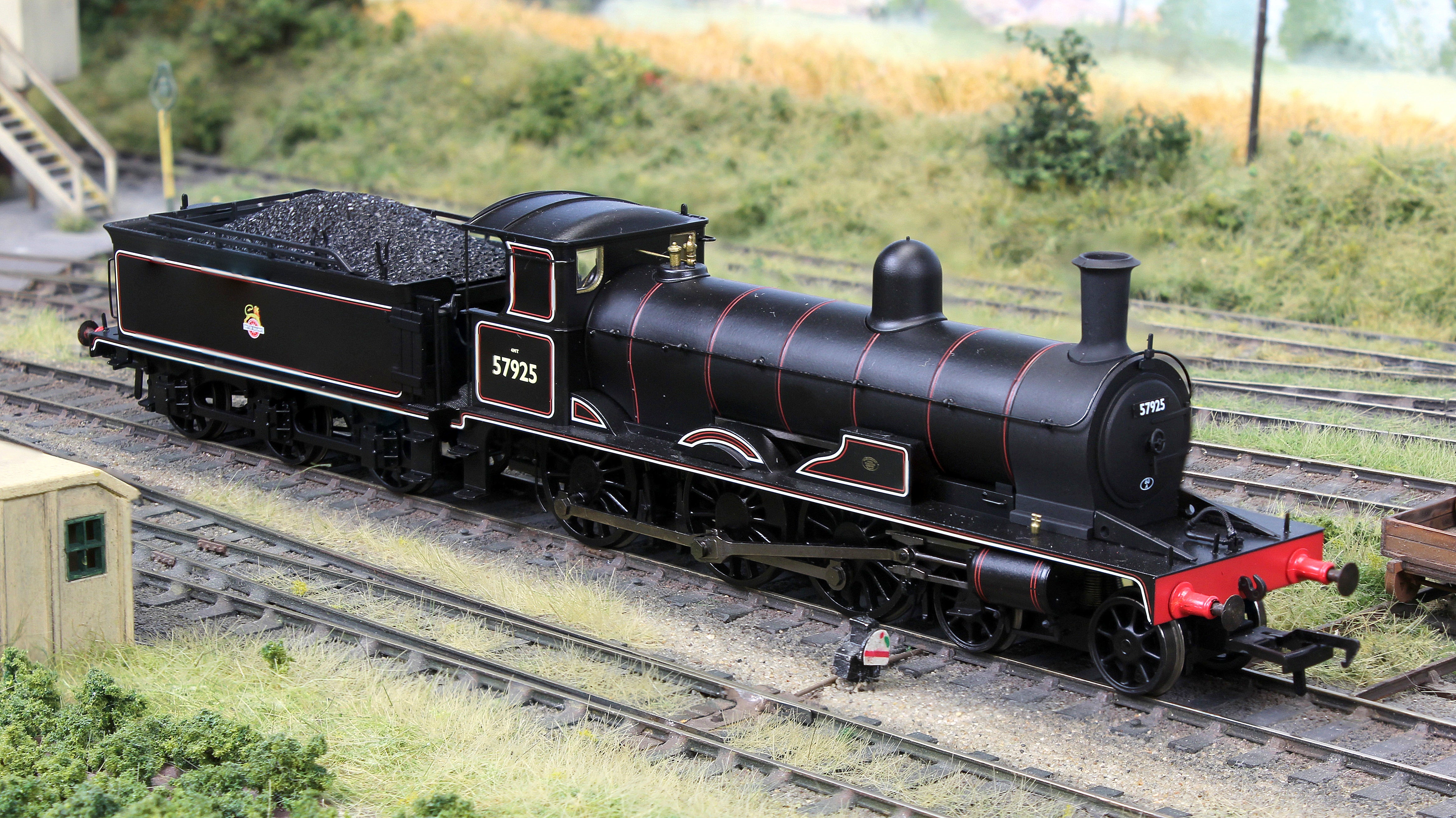 Image of Highland Railway Jones Goods 4-6-0 BR Lined Black No. 57925