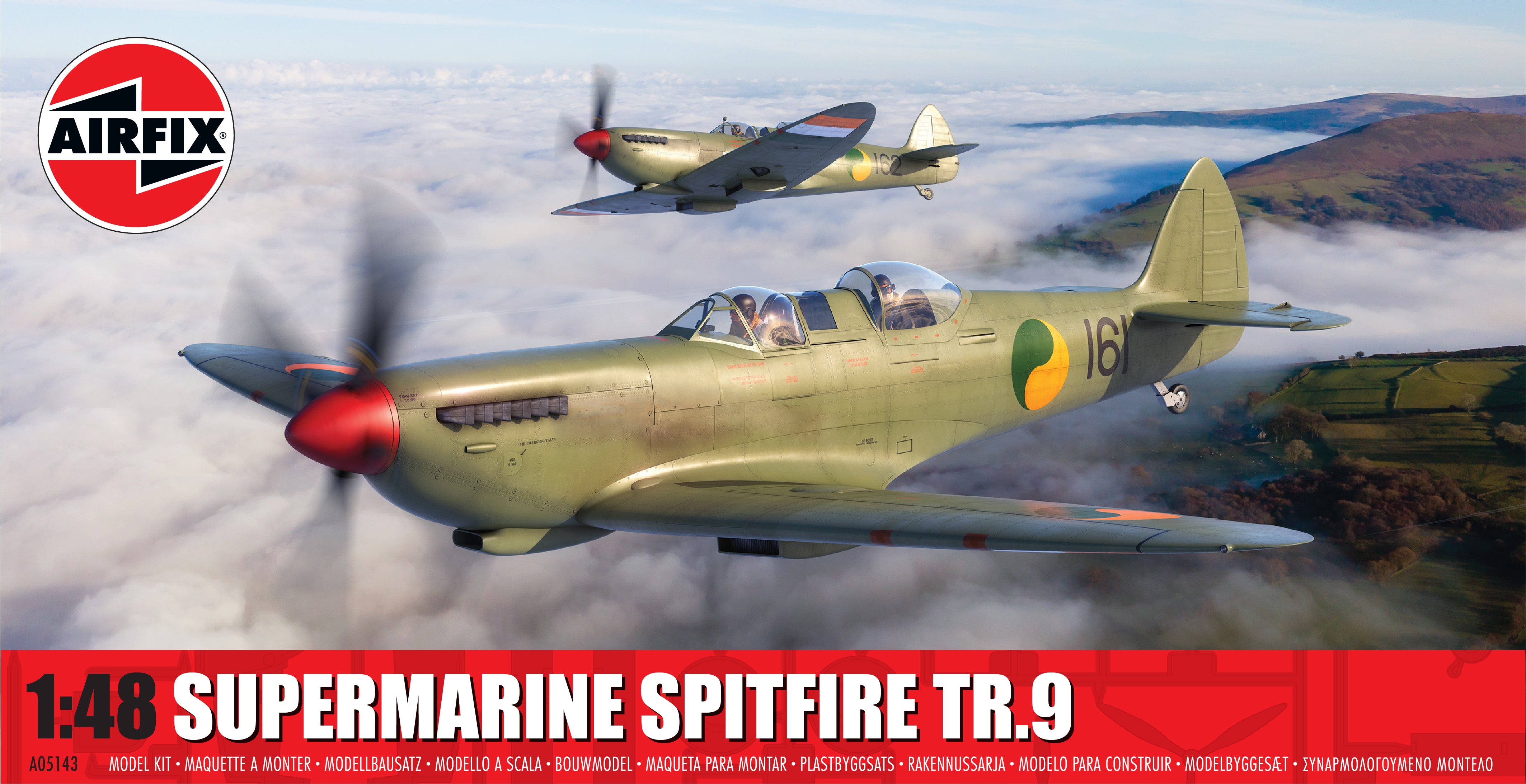 Image of Supermarine Spitfire Tr.9 Model Kit