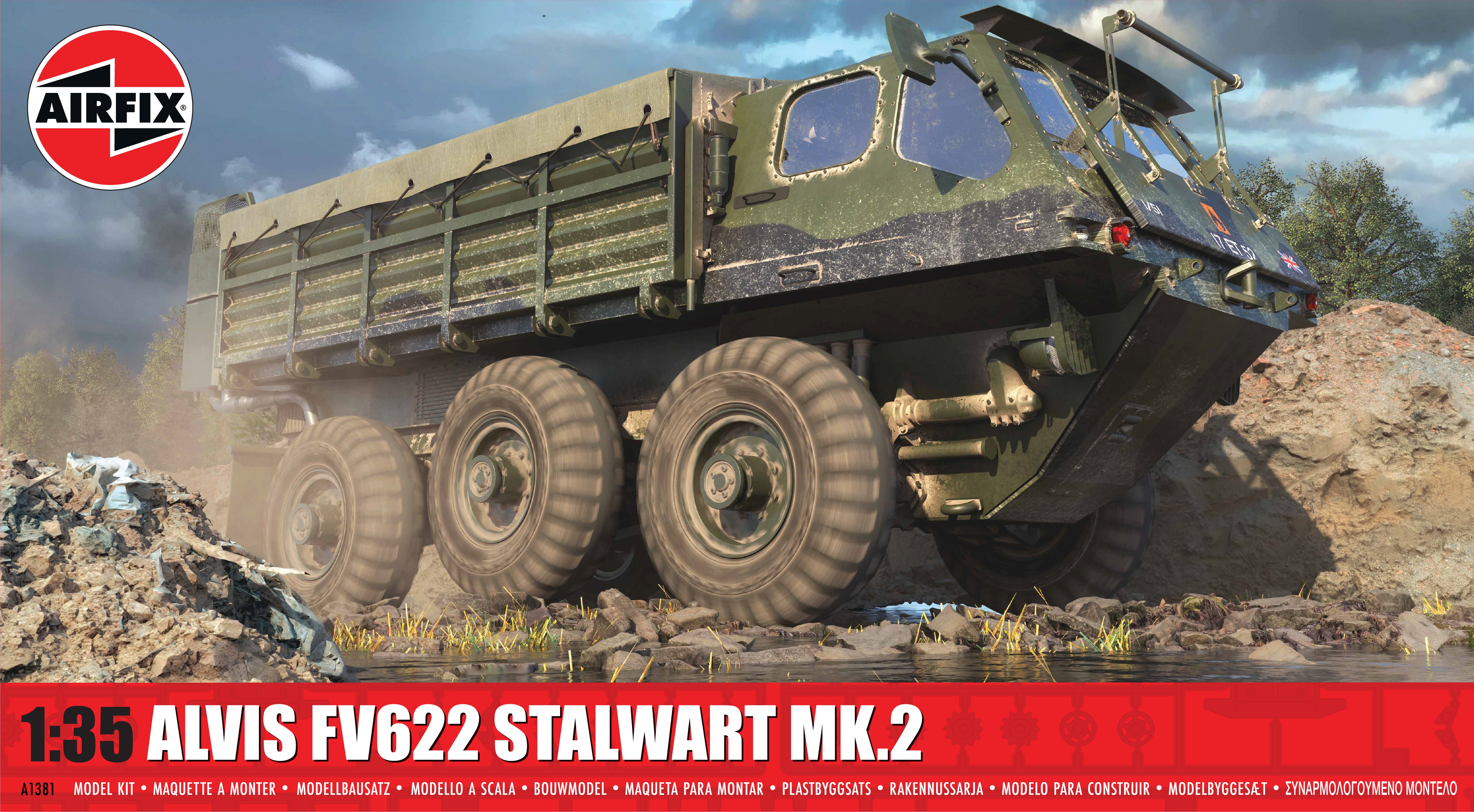 Image of Alvis FV622 Stalwart Mk.2 Model Kit