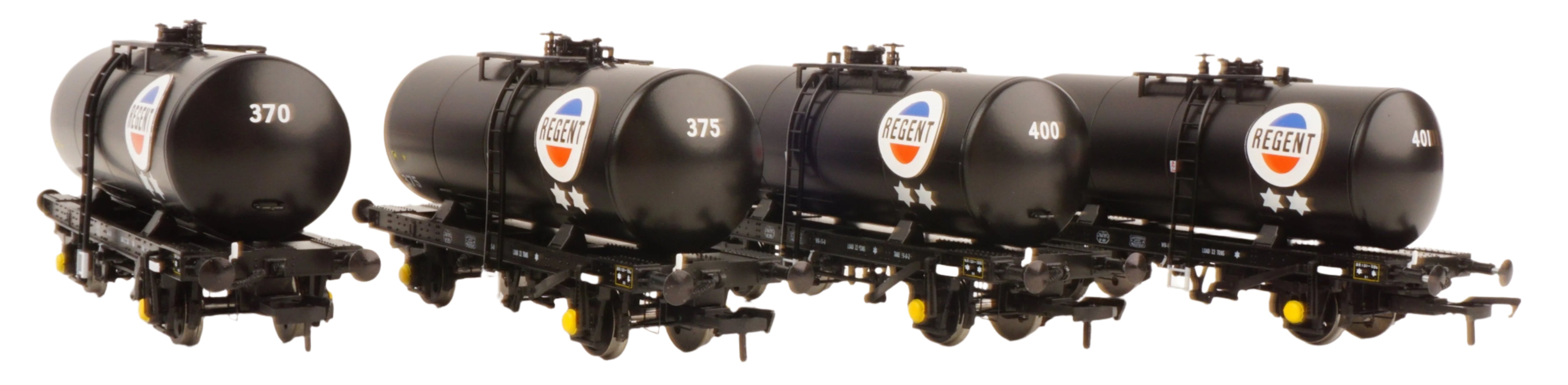 Image of 35t ‘B Tank’ REGENT OIL Black No.370/375/404/441 4-Pack