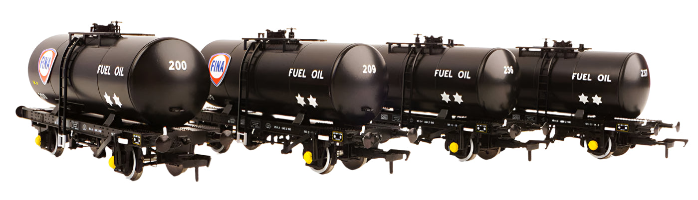 Image of 35t ‘B Tank’ FINA Black No.200/209/236/237 4-Pack