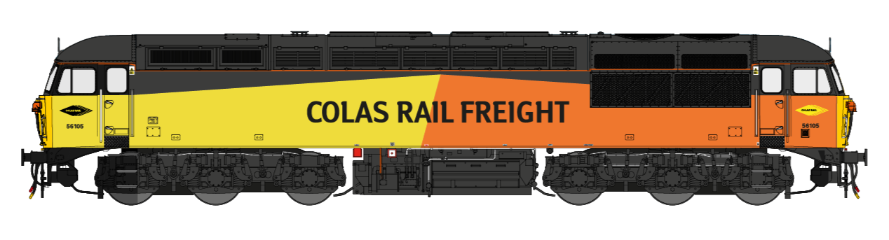 Image of Class 56 Colas Rail No.56105 Diesel Locomotive