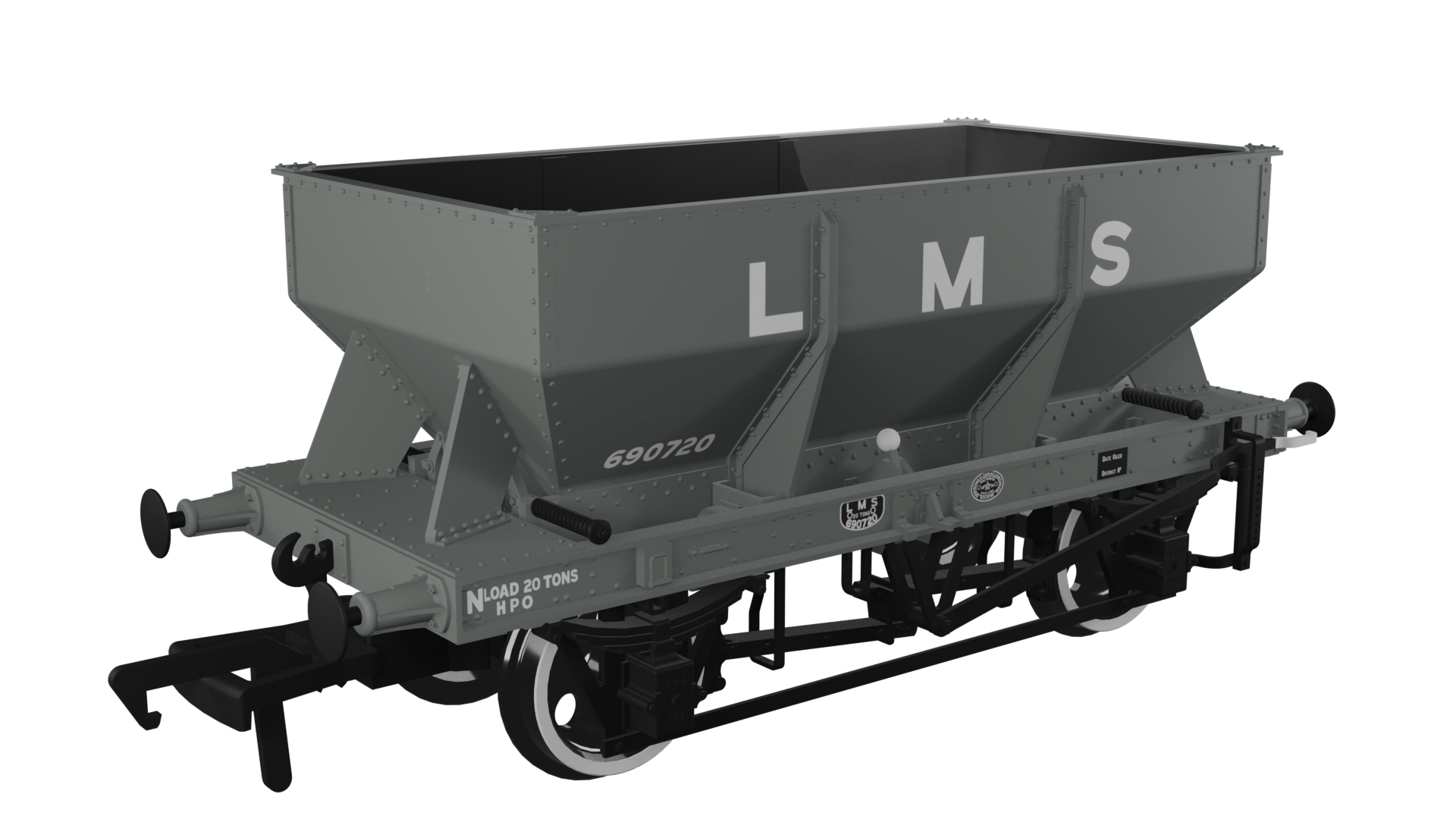 Image of LMS Iron Ore Hopper - LMS (pre-36) No.690720