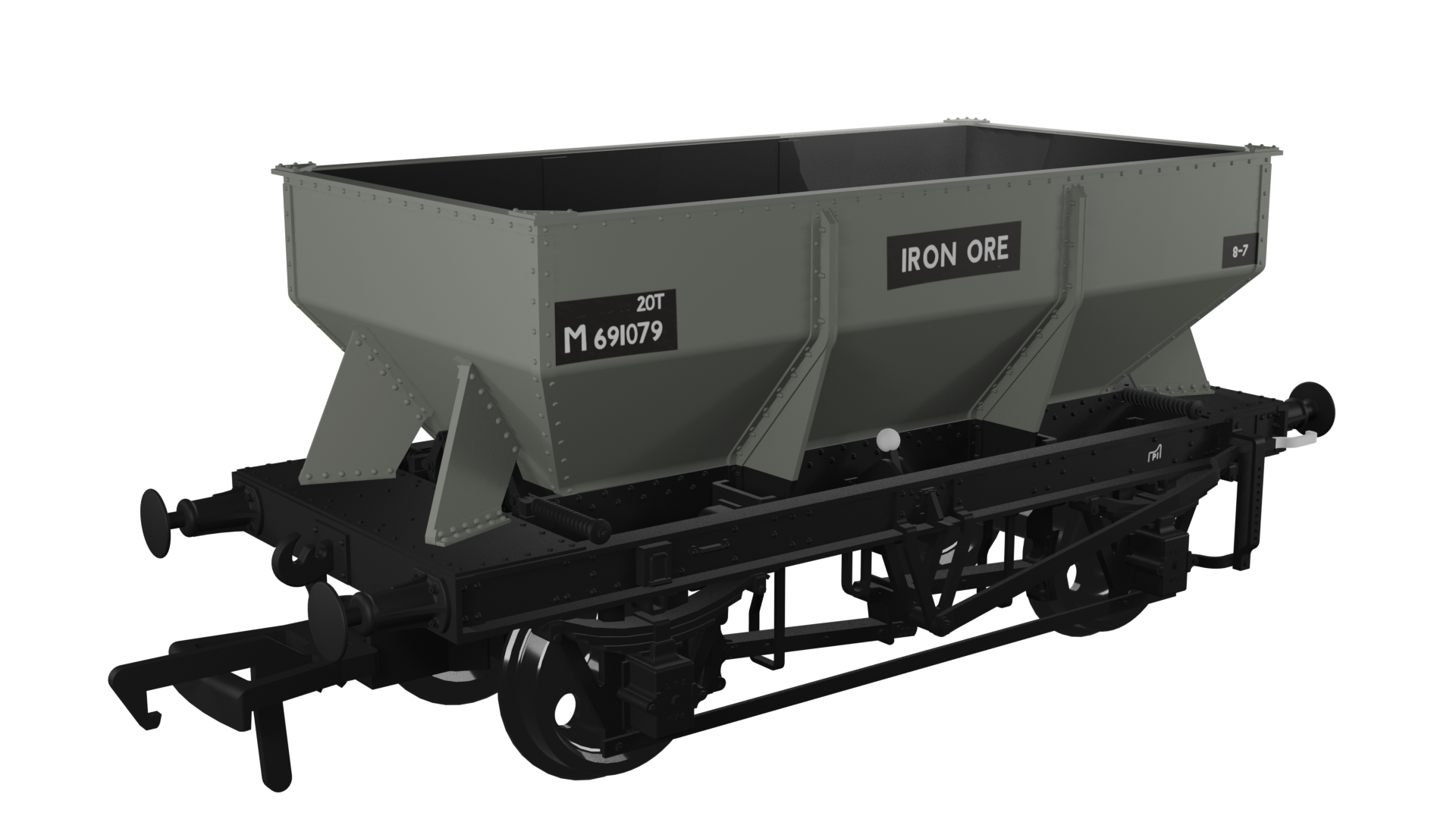 Image of LMS Iron Ore Hopper - BR (Iron Ore) No.M691079