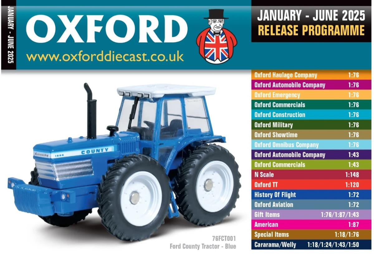 Image of Oxford Diecast Catalogue 2025