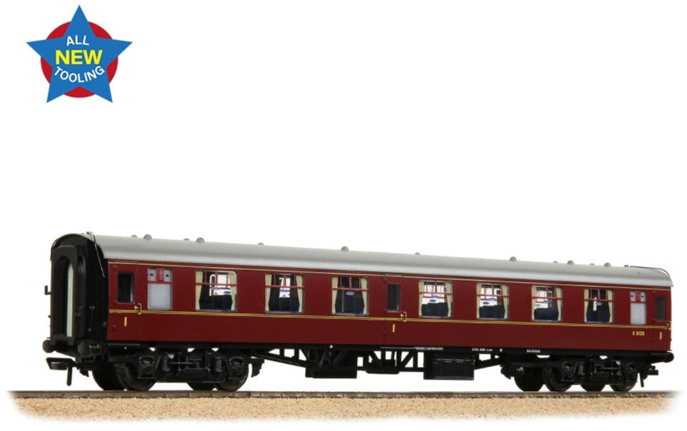 Image of BR MK1 FO First Open BR Maroon No. E3123