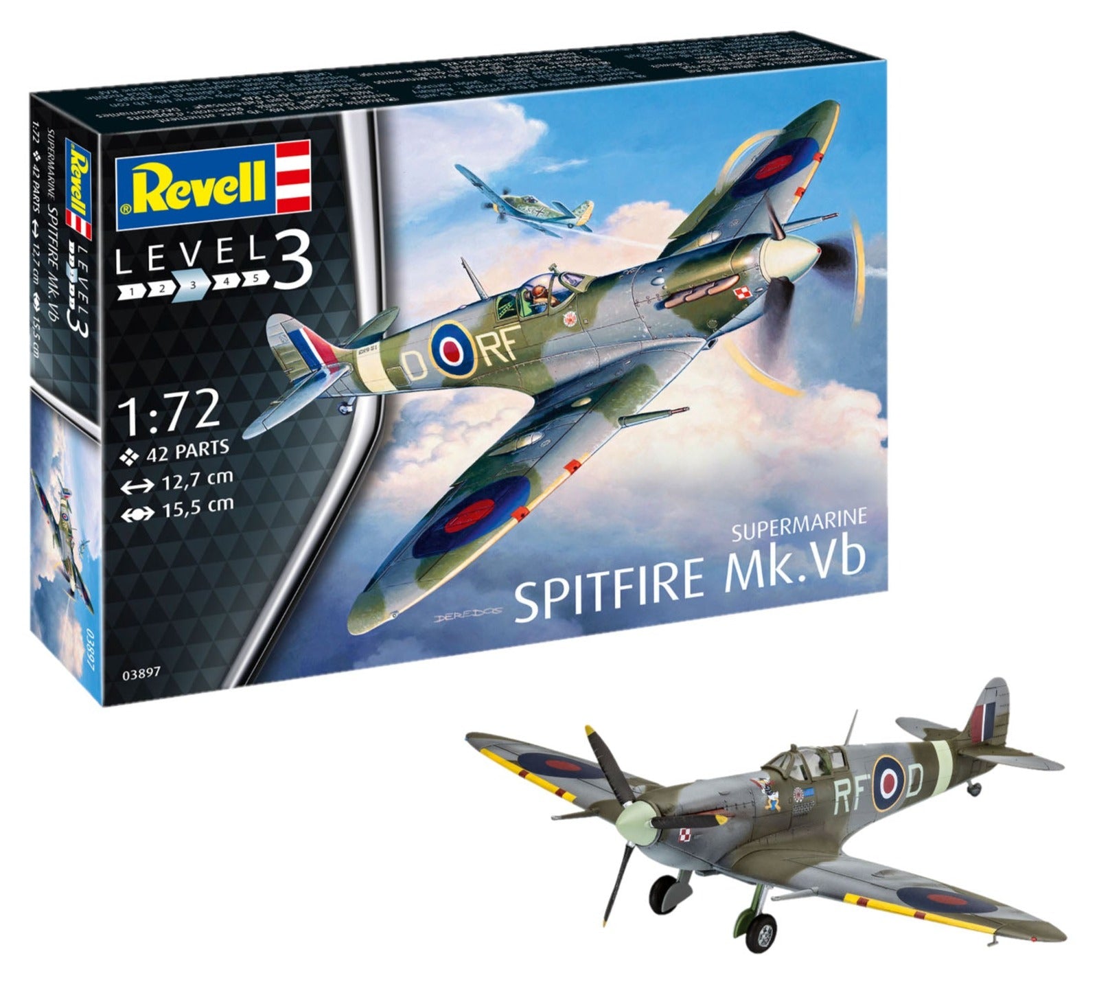 Image of Supermarine Spitfire Mk.Vb Model Kit