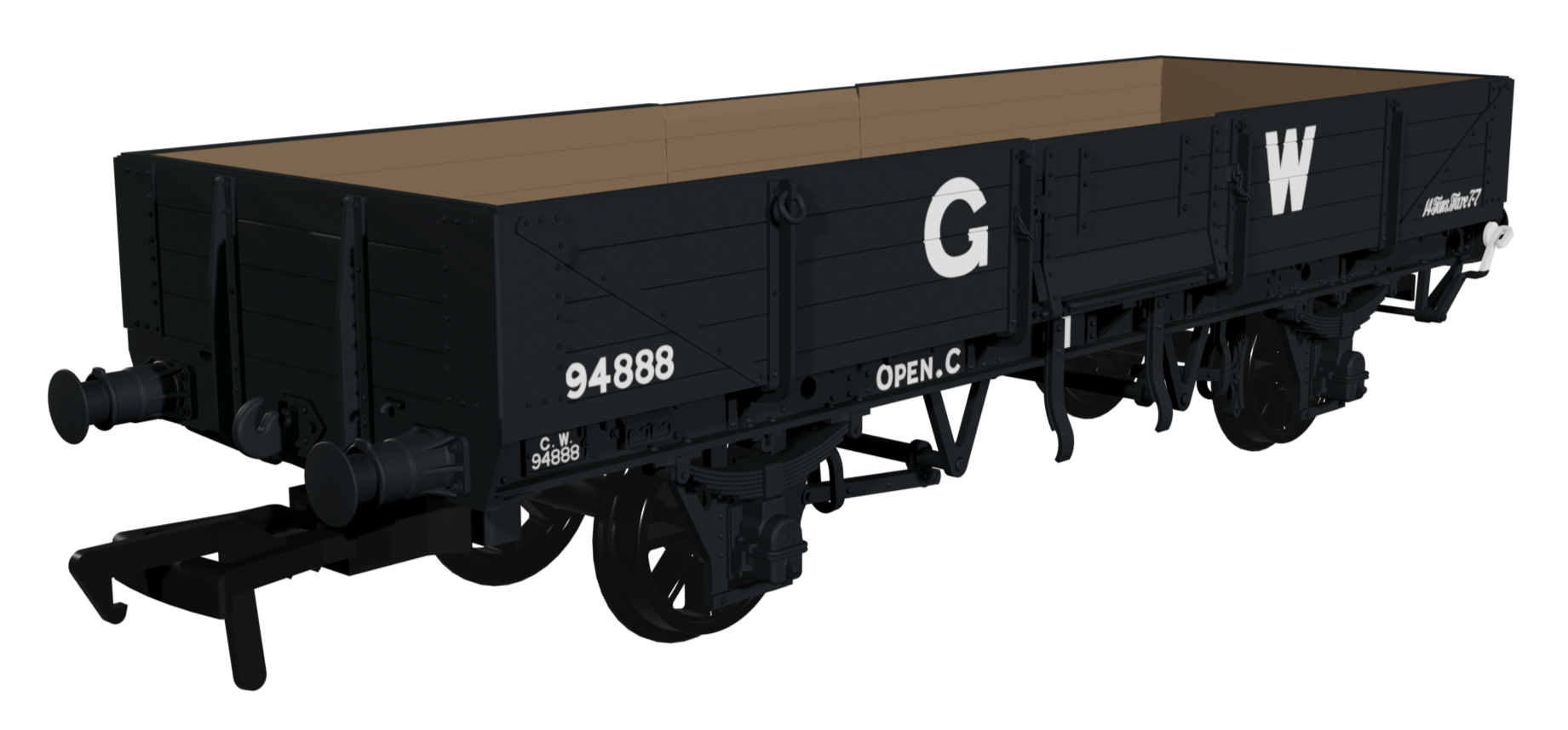 Image of GWR Dia. O19 Open C ‘Tube’ Wagon No.94888