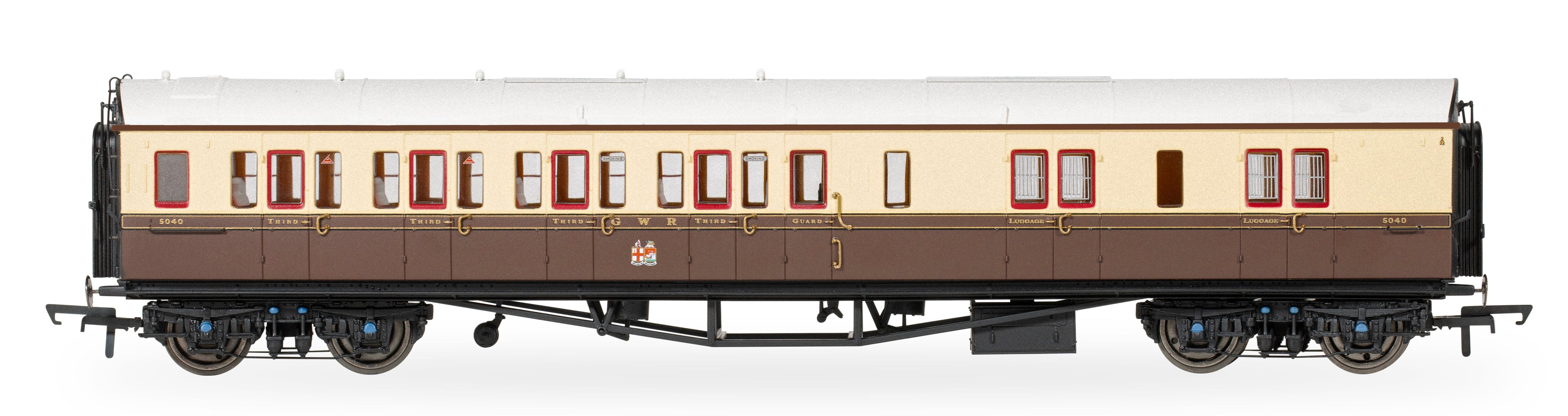 Image of GWR Collett Coaches Corridor Brake Third LH No.5040