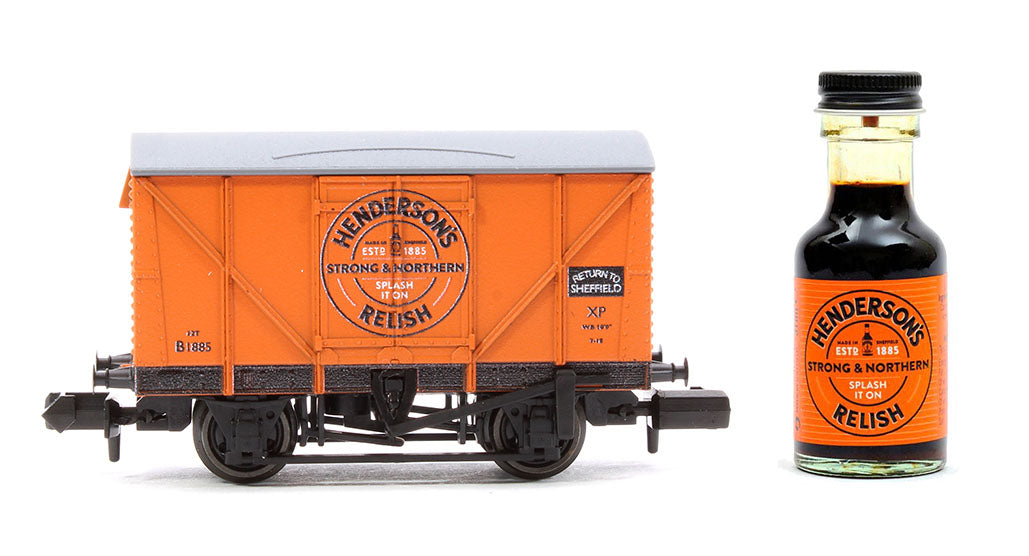 Image of N Henderson's Relish "Strong & Northern" Wagon #B1885 Box Van