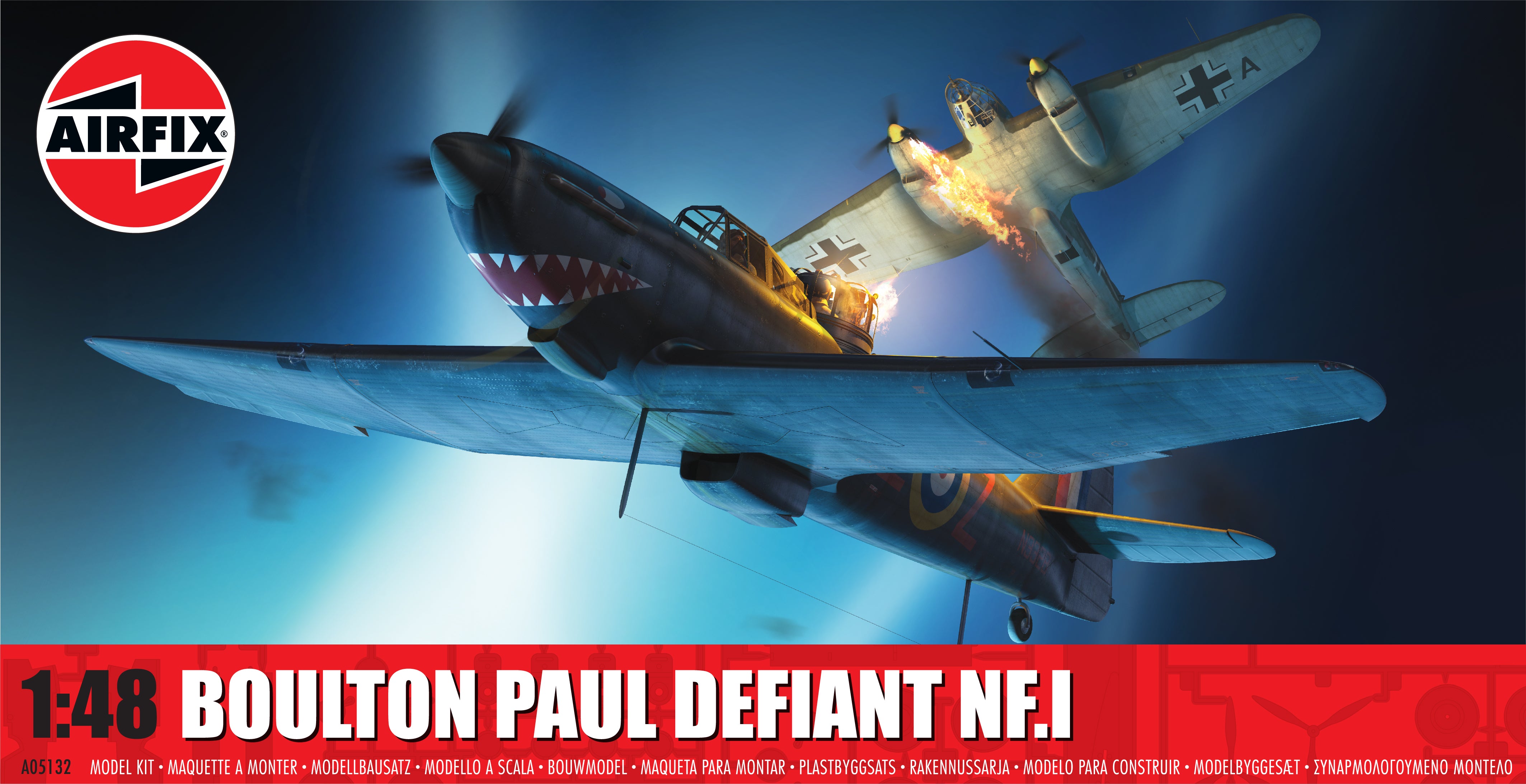 Image of Boulton Paul Defiant NF.I Model Kit