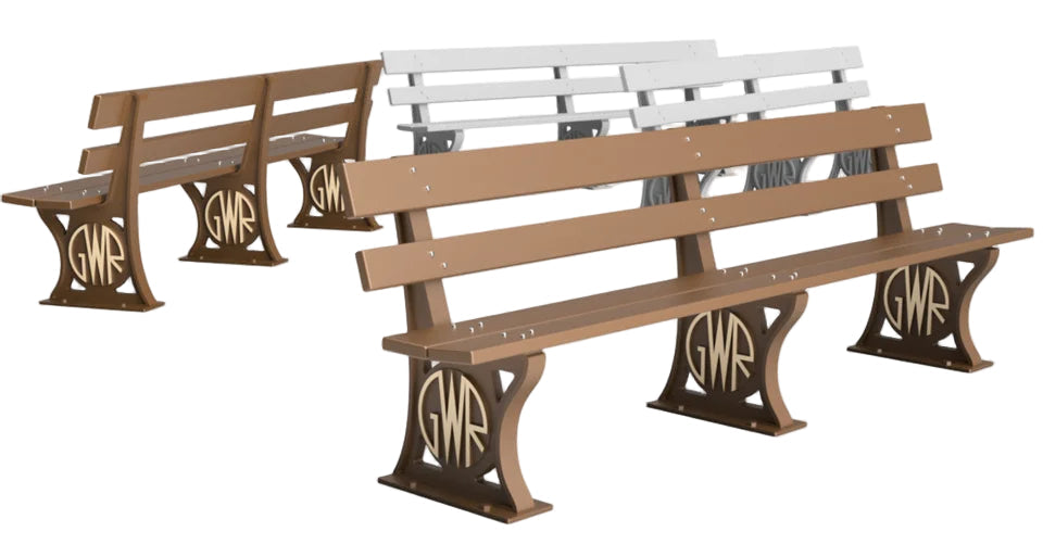 Image of OO Gauge GWR Benches (Pack of 4) - Unpainted