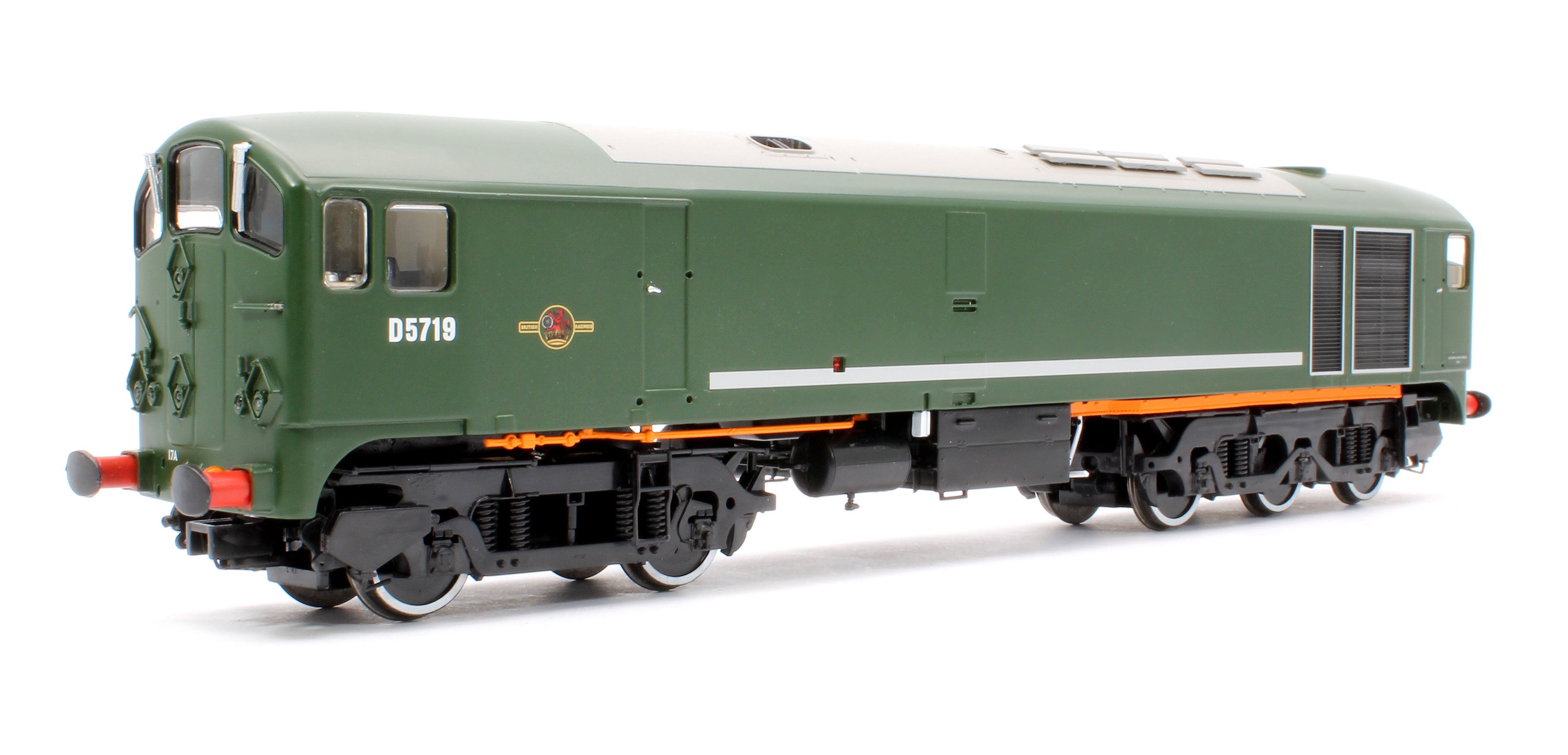 Image of Class 28 Co-Bo BR Green D5719 Diesel Locomotive - DCC Sound