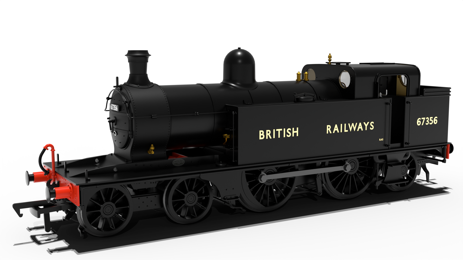 Image of LNER C12 Tank No.67356 British Railways Black Steam Locomotive