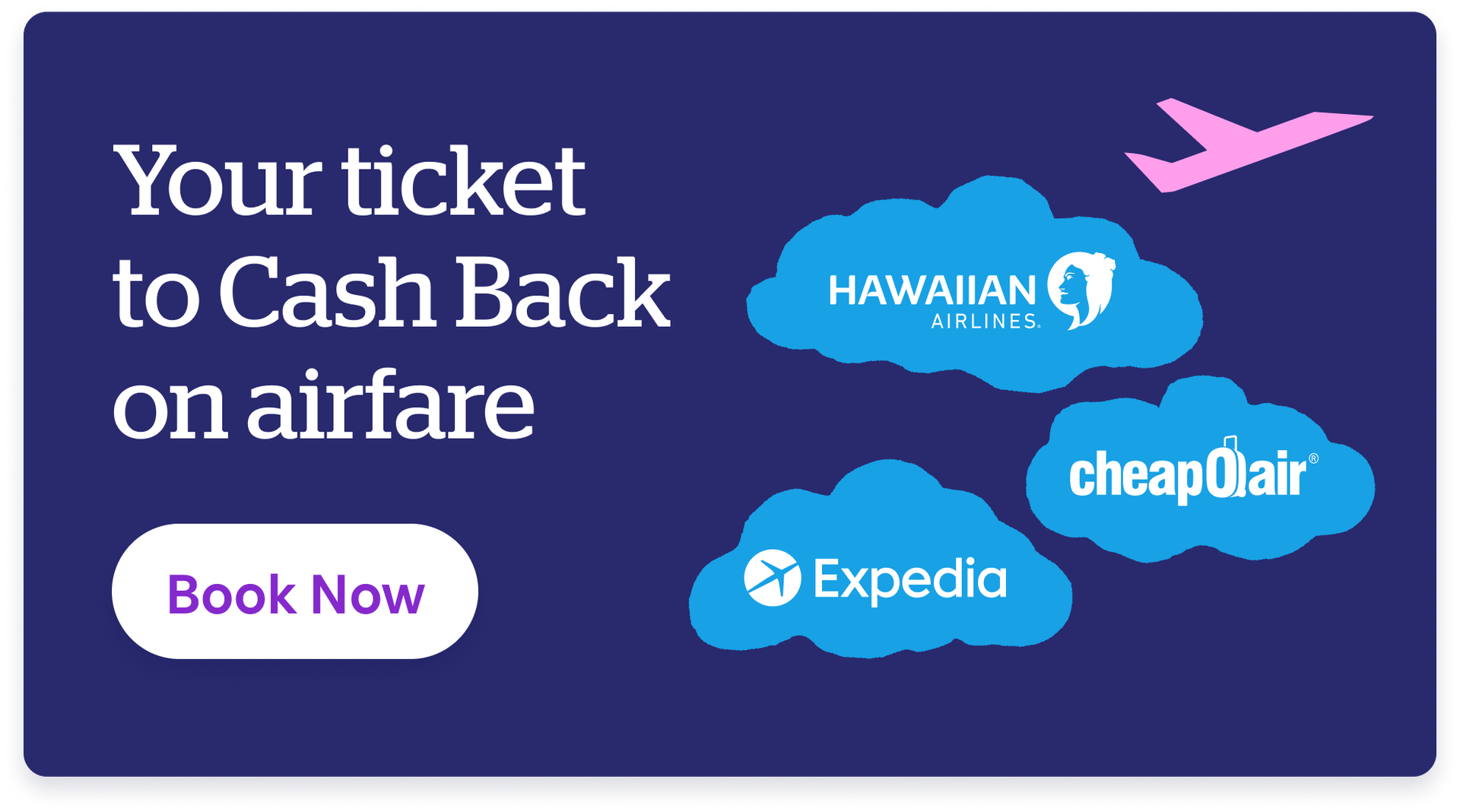 Your Ticket to Cash Back on airfare