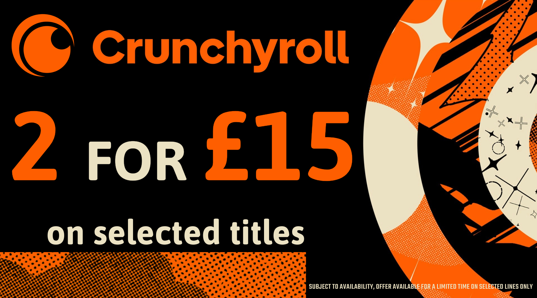 Crunchyroll 2 for £15