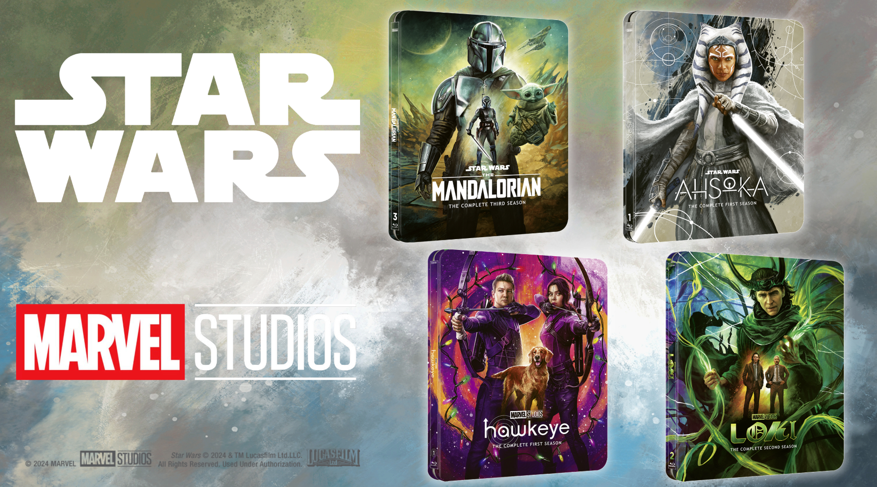 Marvel & Star Wars TV Steelbooks