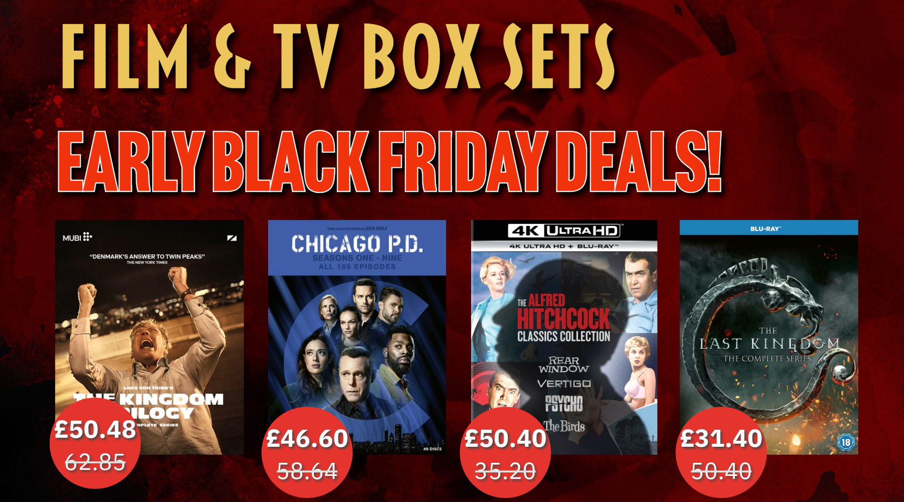 Film and TV Box sets Offer