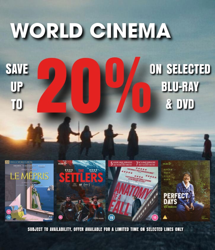 Up to 20% Off World Cinema