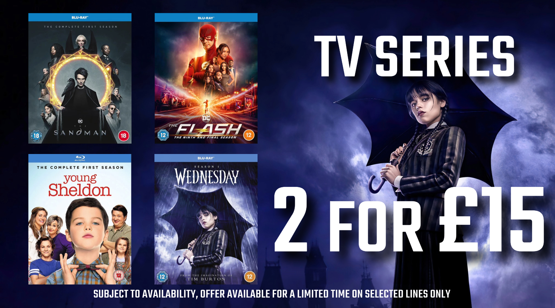 2 for £15 TV Series