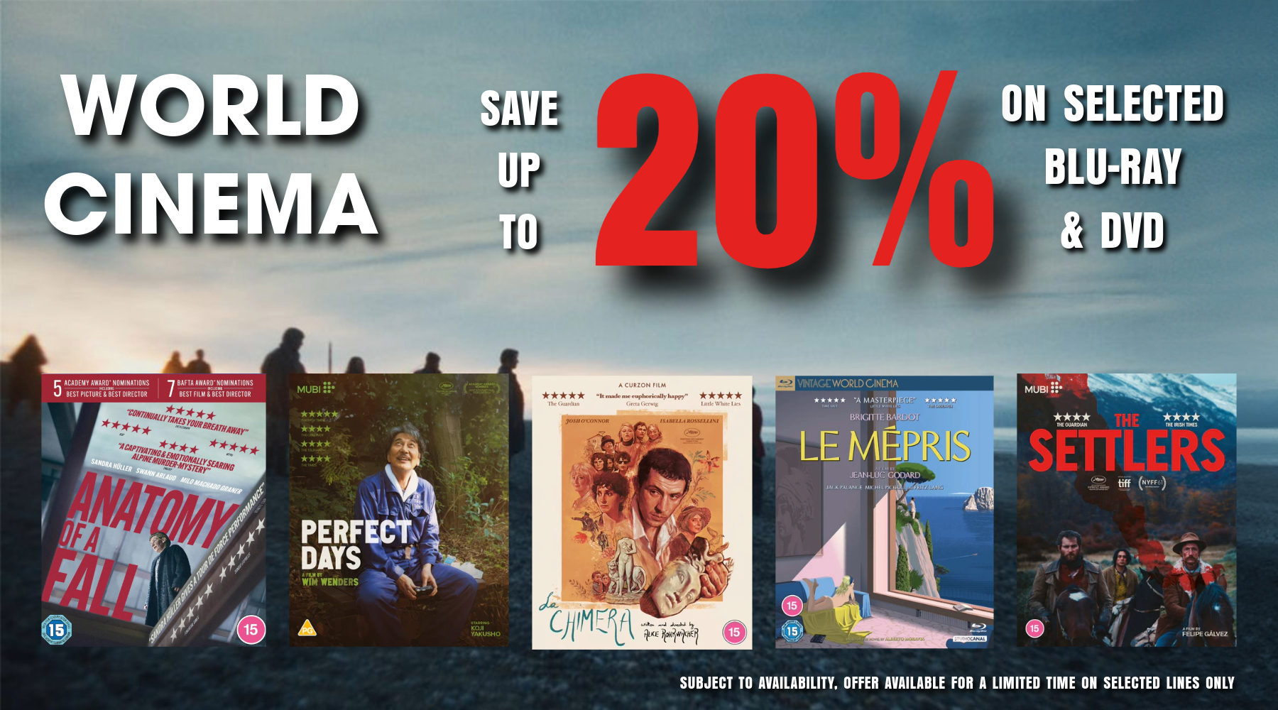 20% Off - World Cinema