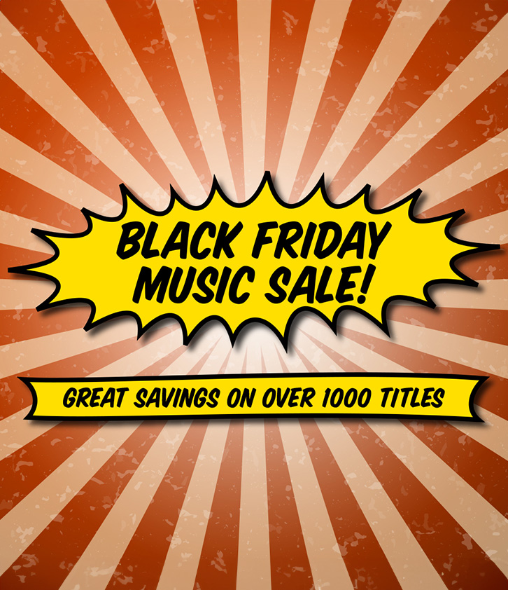 Black Friday Music Sale!