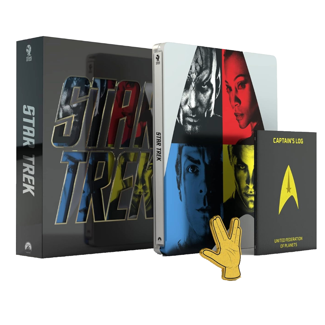 Star Trek (2009) Titans of Cult 4K UHD SteelBook