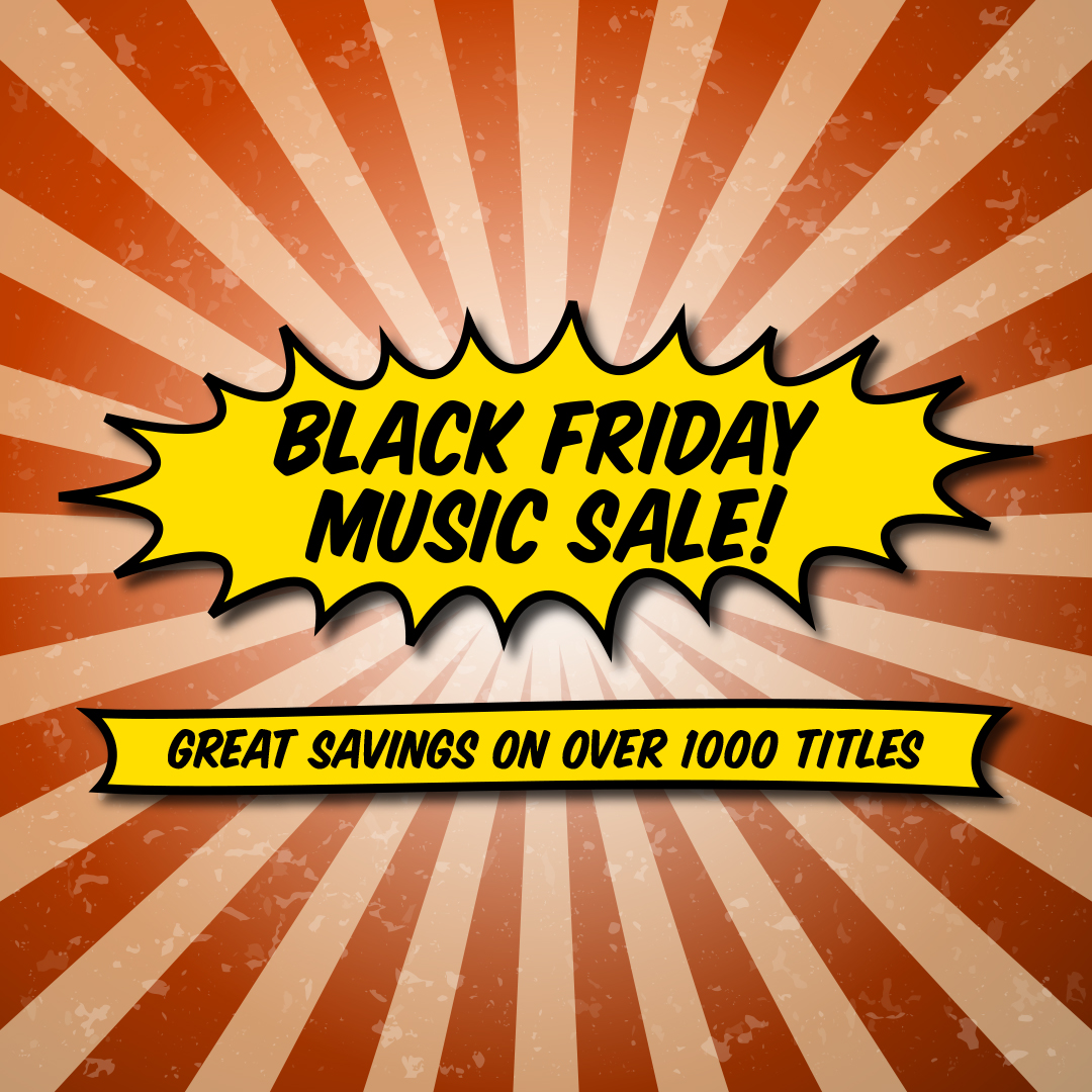 Black Friday Music Sale!