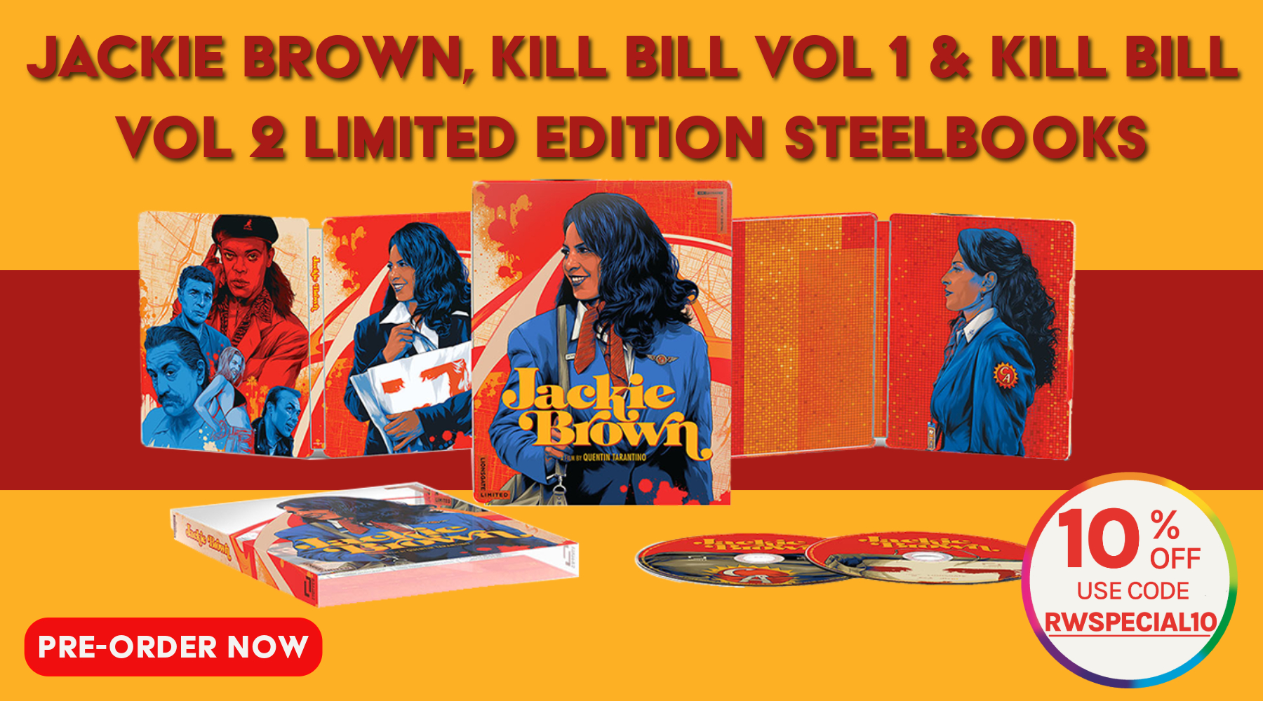 Jackie Brown Limited Edition Steelbook