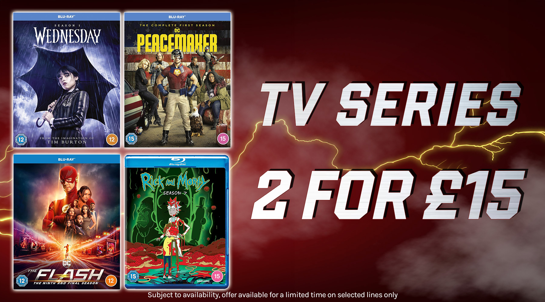 2 for £15 on TV series