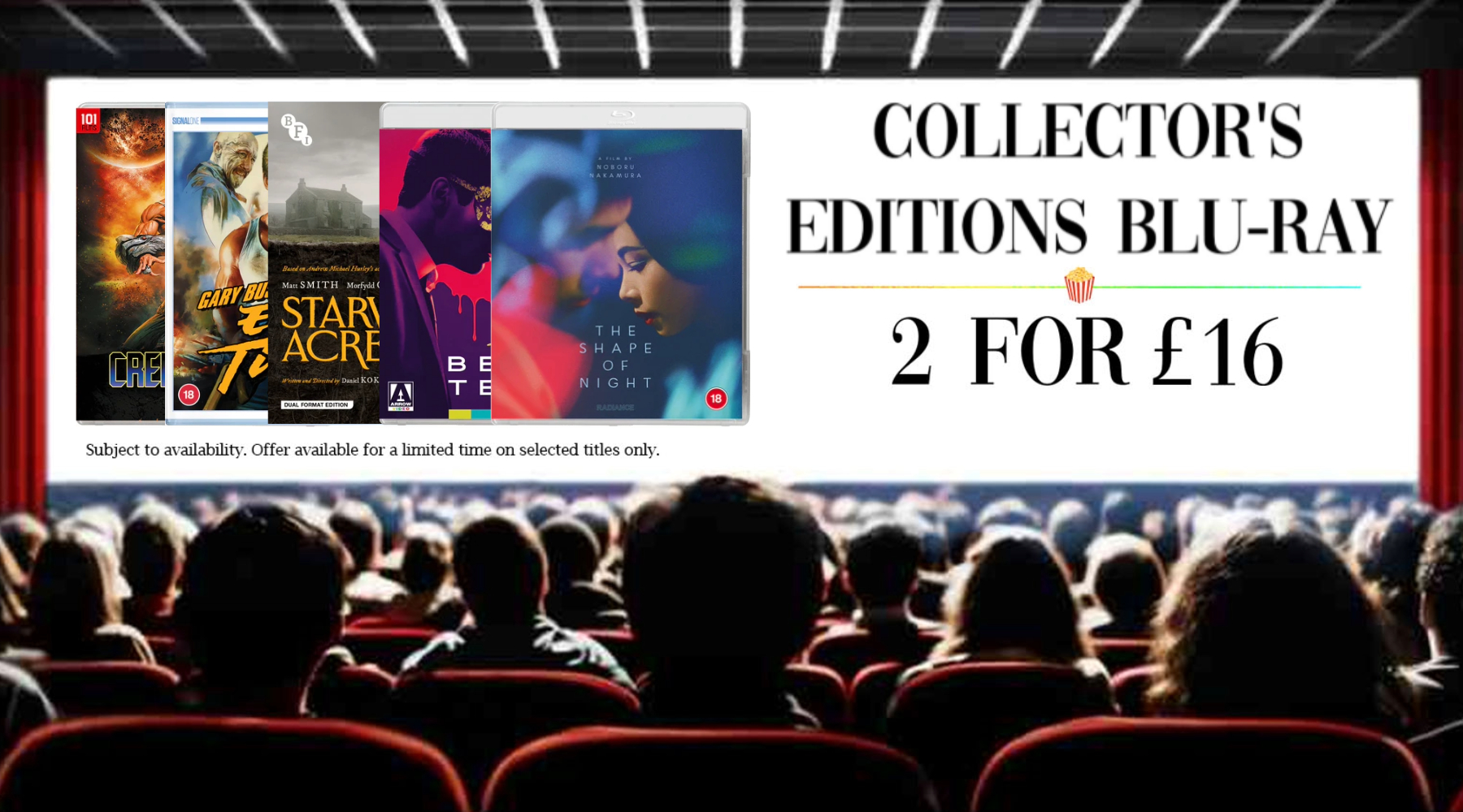 Collector's 2 for £16 Blu-ray
