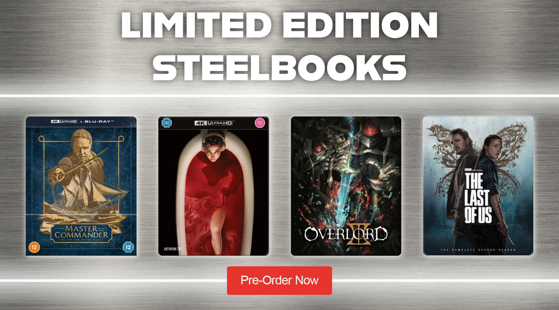Limited Edition Steelbooks