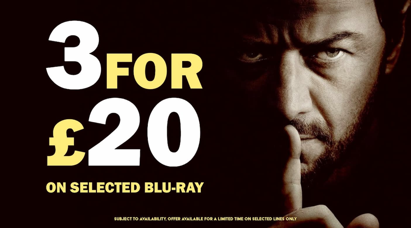 3 for £20 Blu-ray