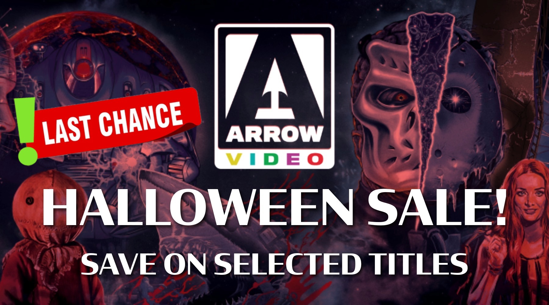 Arrow Video Halloween Sale