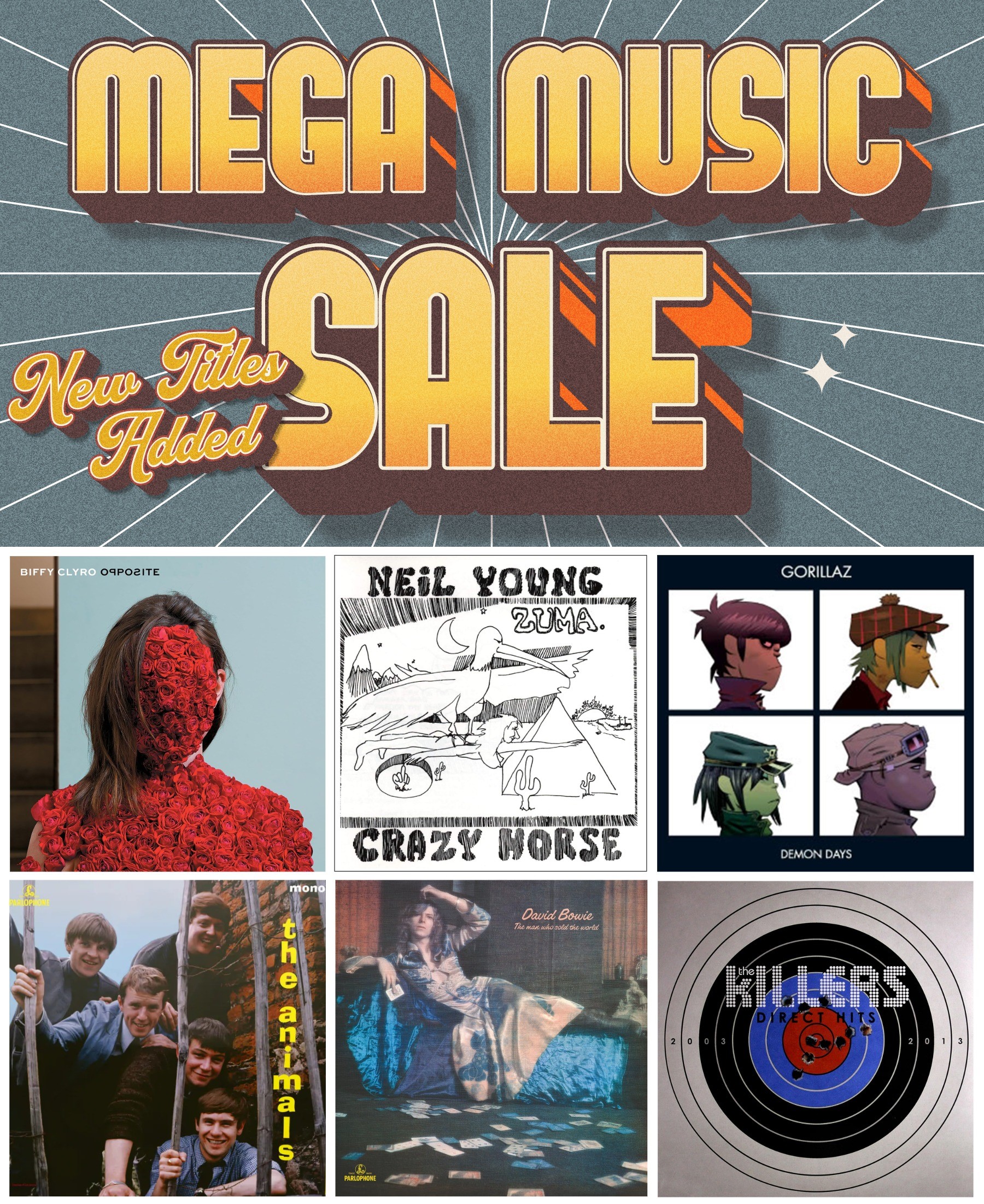 Mega Music Sale
