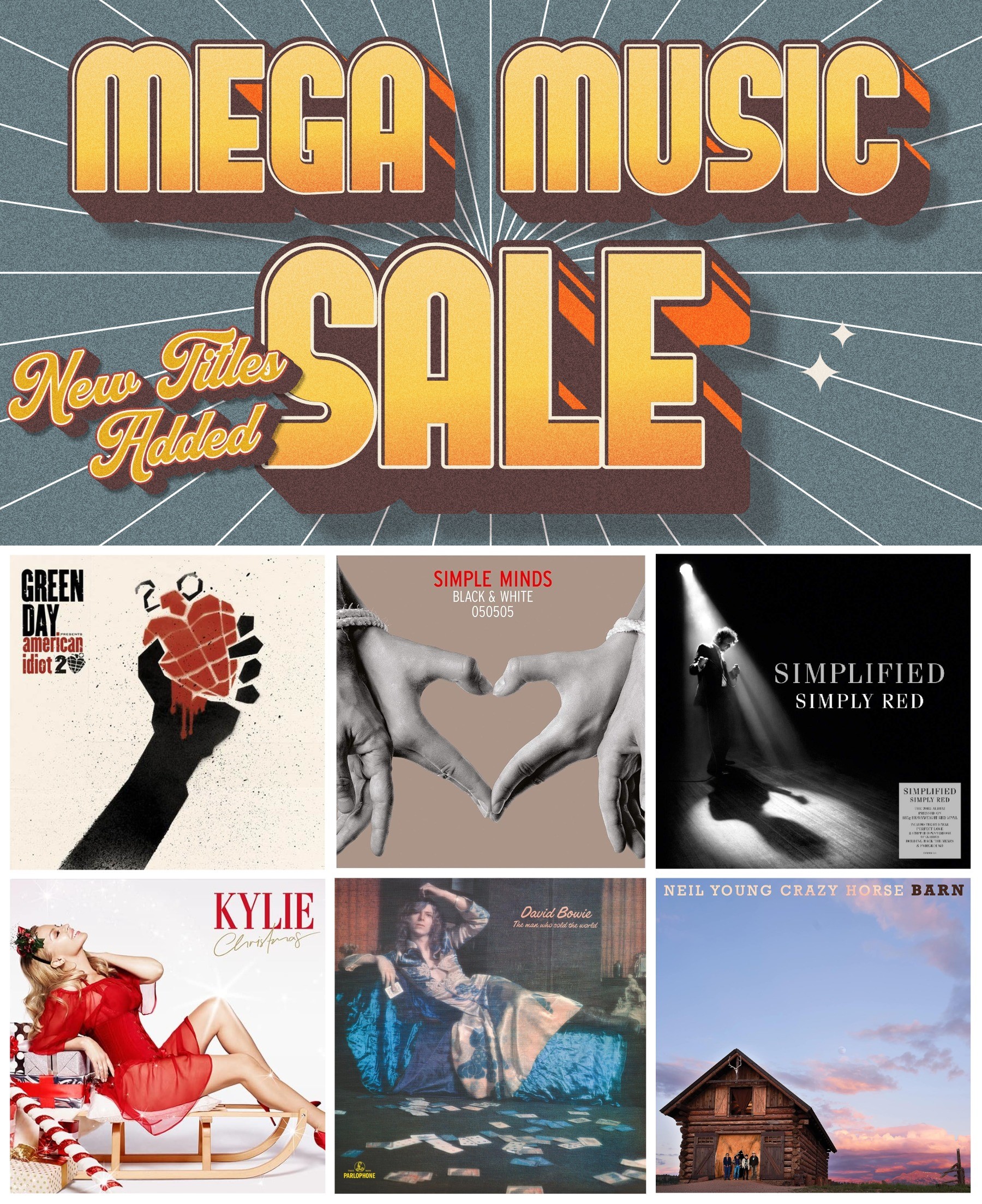 Mega Music Sale