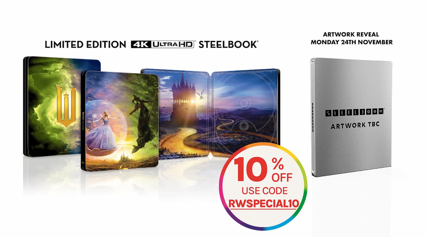 Wicked: For Good 4K Steelbook
